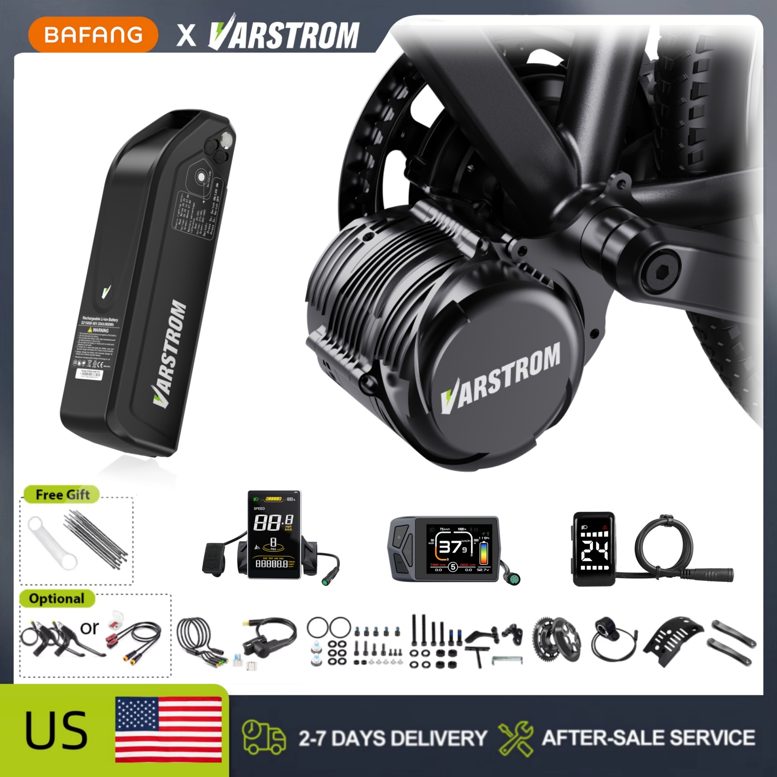 Silnik centralny Tongsheng TSD – Side Hung Mid Drive Motor Kit recenzja i cena