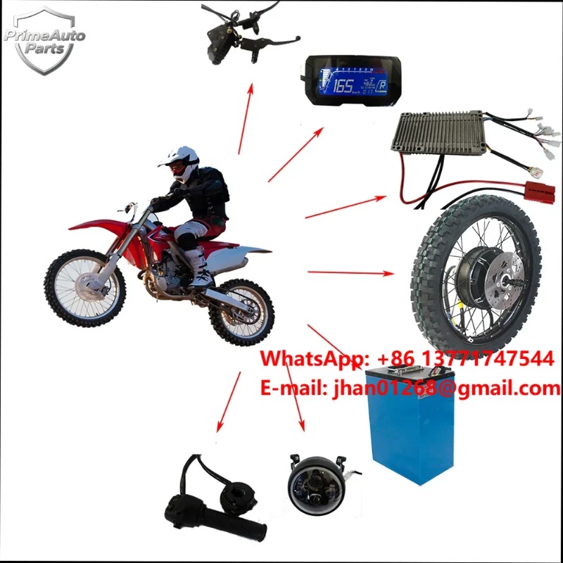 Nowy Zestaw do Konwersji Elekt – 12000W Electric Motorcycle Hub Motor recenzja i cena