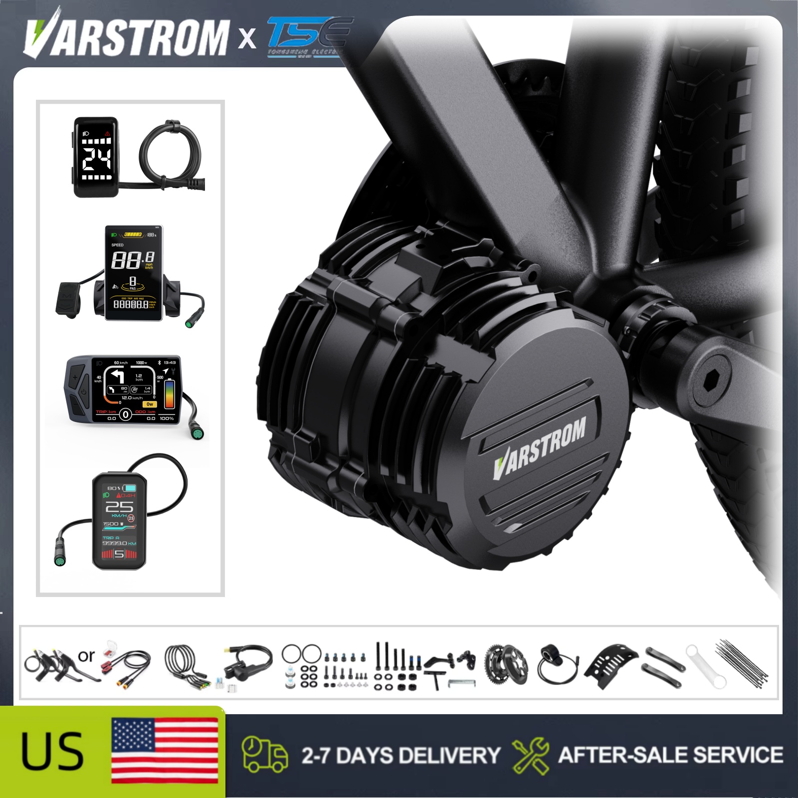 [Produkt dostępny w magazynie  – Side Hung Mid Drive Motor Kit recenzja i cena