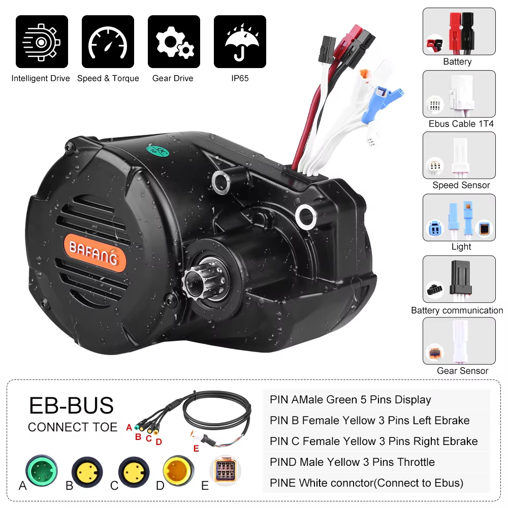 Zestaw do konwersji roweru na  – Mid Drive Conversion Kit 1000W recenzja i cena