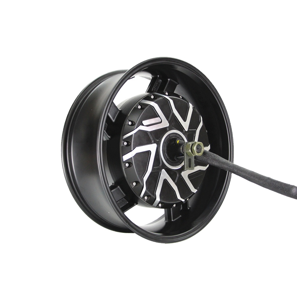 12000W 17X6.0 cala 12KW 70H V4 – 12000W Electric Motorcycle Hub Motor recenzja i cena